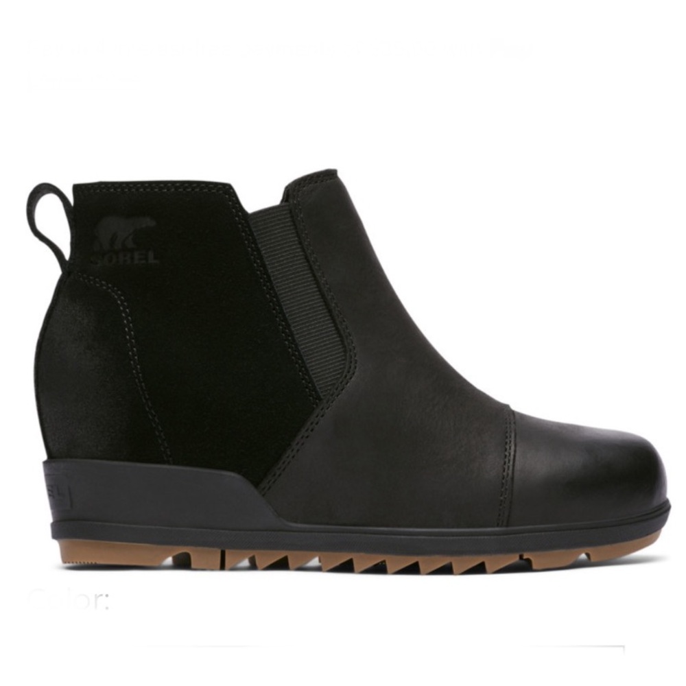 NWT SOREL Evie Pull On Boots Bootie, Size 7.5
